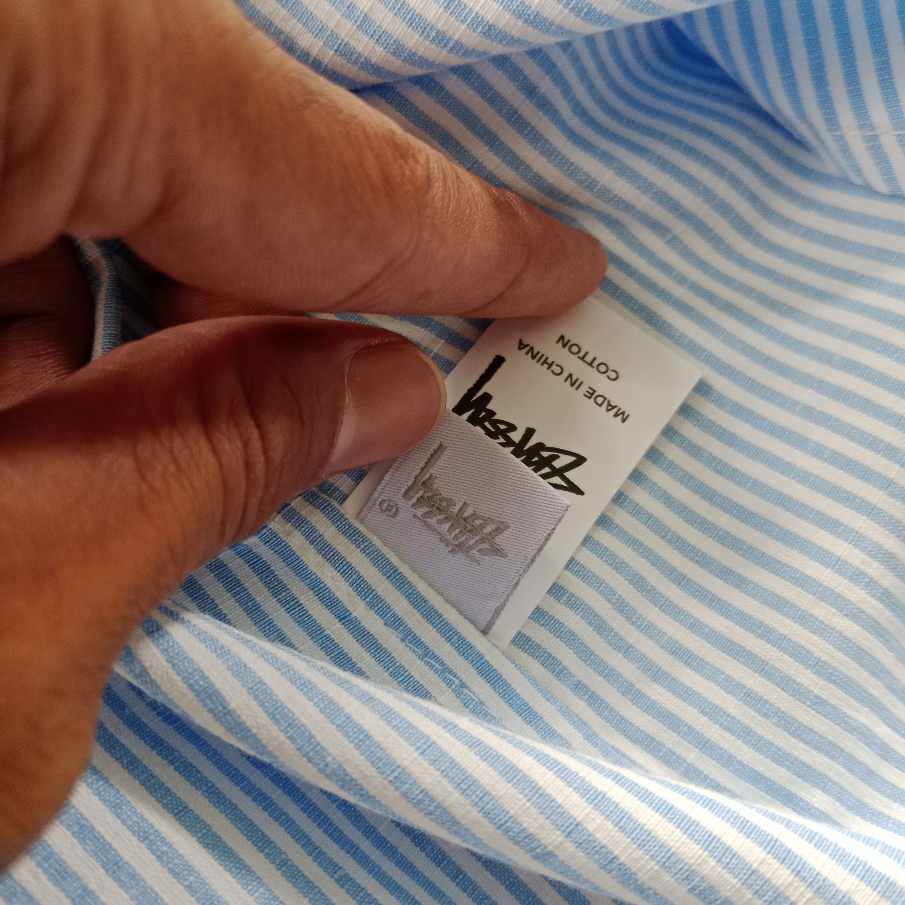 Stussy STUSSY SHIRT SHORT SLEEVE STRIPES Size US S / EU 44-46 / 1 - 7 Thumbnail