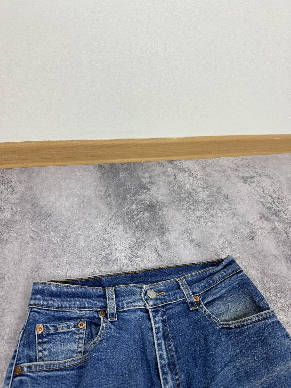 Levi's Vintage Levi's 550 Paper Tag Women's Stone Washed USA Jeans Size 32" / US 10 / IT 46 - 14 Thumbnail