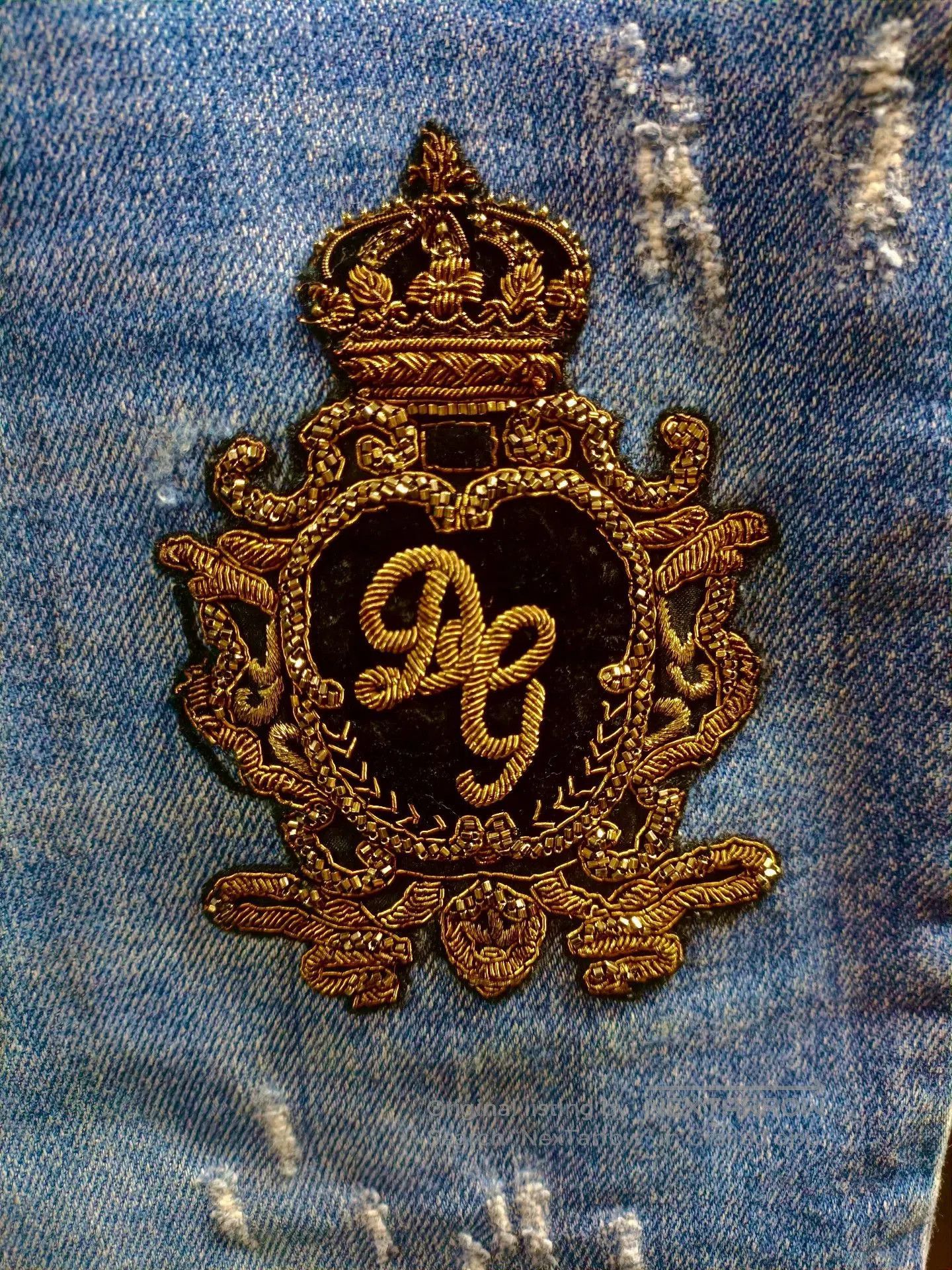 Dolce & Gabbana Dolce&Gabbana Sacred Heart Crown Jeans. Size US 36 / EU 52 - 3 Thumbnail