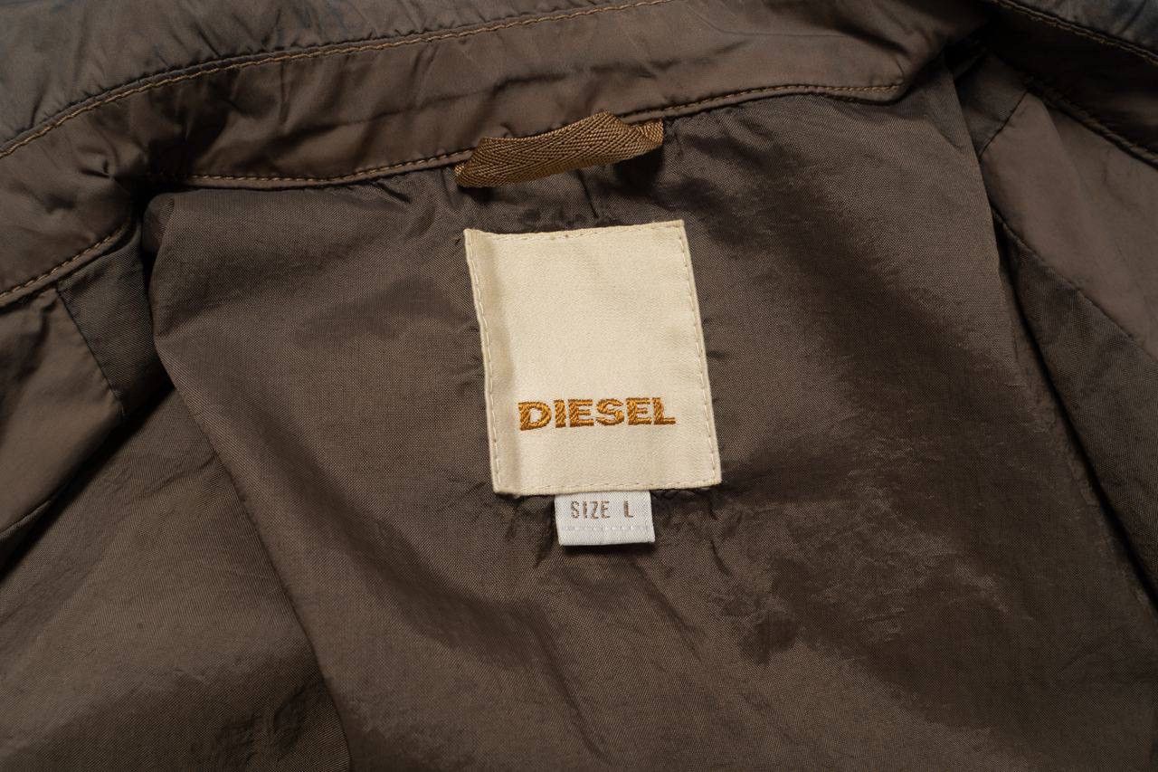 Diesel 🔵DIESEL Vintage Nylon Bomber Jacket Size US L / EU 52-54 / 3 - 18 Thumbnail