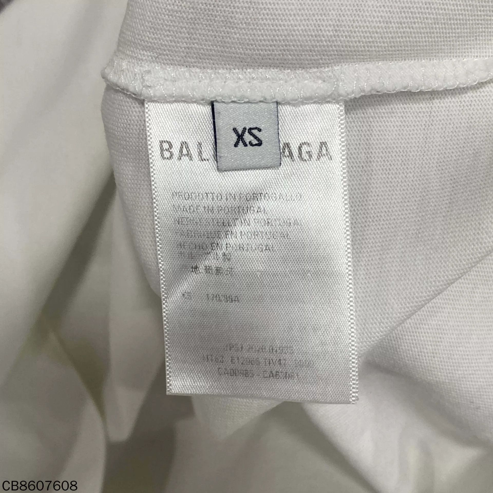 Balenciaga Balenciaga Band Portrait Logo Short Sleeve XS Size US XS / EU 42 / 0 - 5 Thumbnail