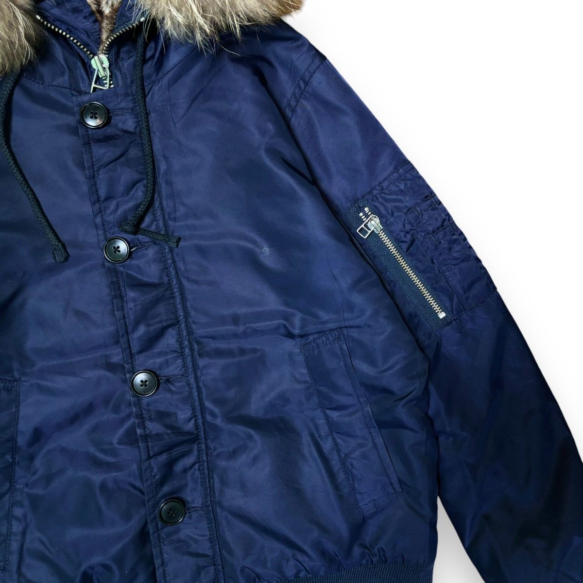 14th Addiction × If Six Was Nine × Le Grande Bleu (L.G.B.) Kiffe Ifsixwasnine LGB Style fur jacket vintage Y2K japan Size US S / EU 44-46 / 1 - 3 Thumbnail