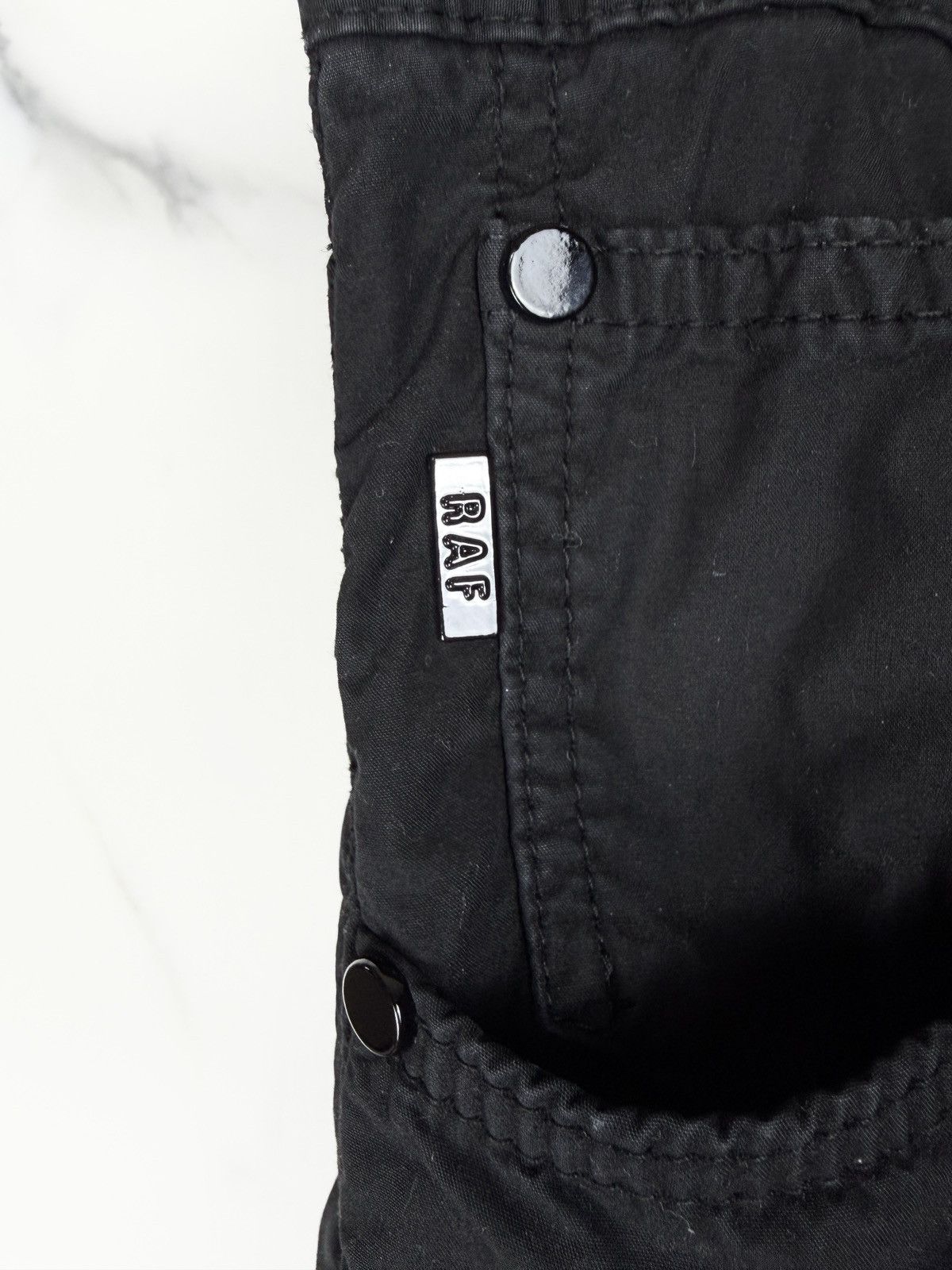 Raf Simons Raf By Raf Simons Slit Knee Distressed Double Layered Pants Size US 32 / EU 48 - 5 Thumbnail