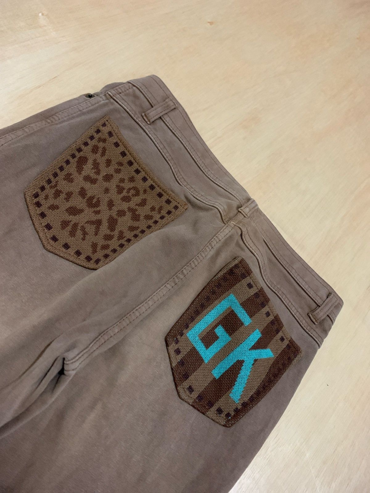If Six Was Nine × Japanese Brand × Vintage Vintage Japanese GK Snake Scales Pants Size US 28 / EU 44 - 5 Thumbnail
