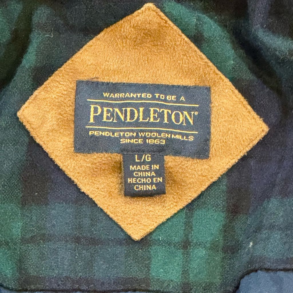 Pendleton Pendleton Men’s Navy Sherpa Fleece Jacket L Size US L / EU 52-54 / 3 - 8 Thumbnail