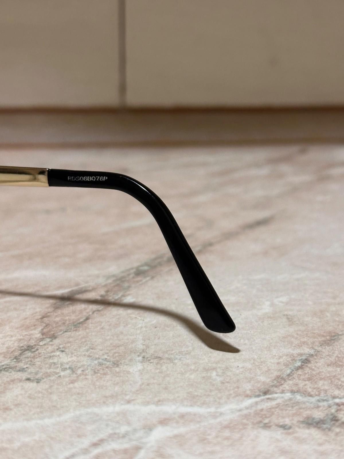 Gucci Eyeglasses Gucci GG-3701 - 4WH BLACK AND GOLD Size ONE SIZE - 8 Thumbnail