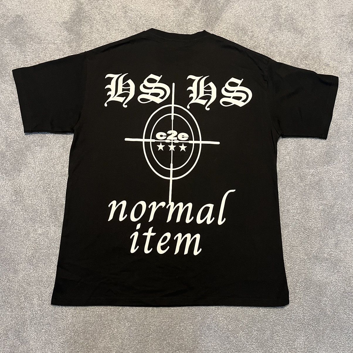 image of Drain Gang x Individual Designer Haunted Starbucks Varg2Tm Cease 2 Exist Normal Item T Shirt in Bla