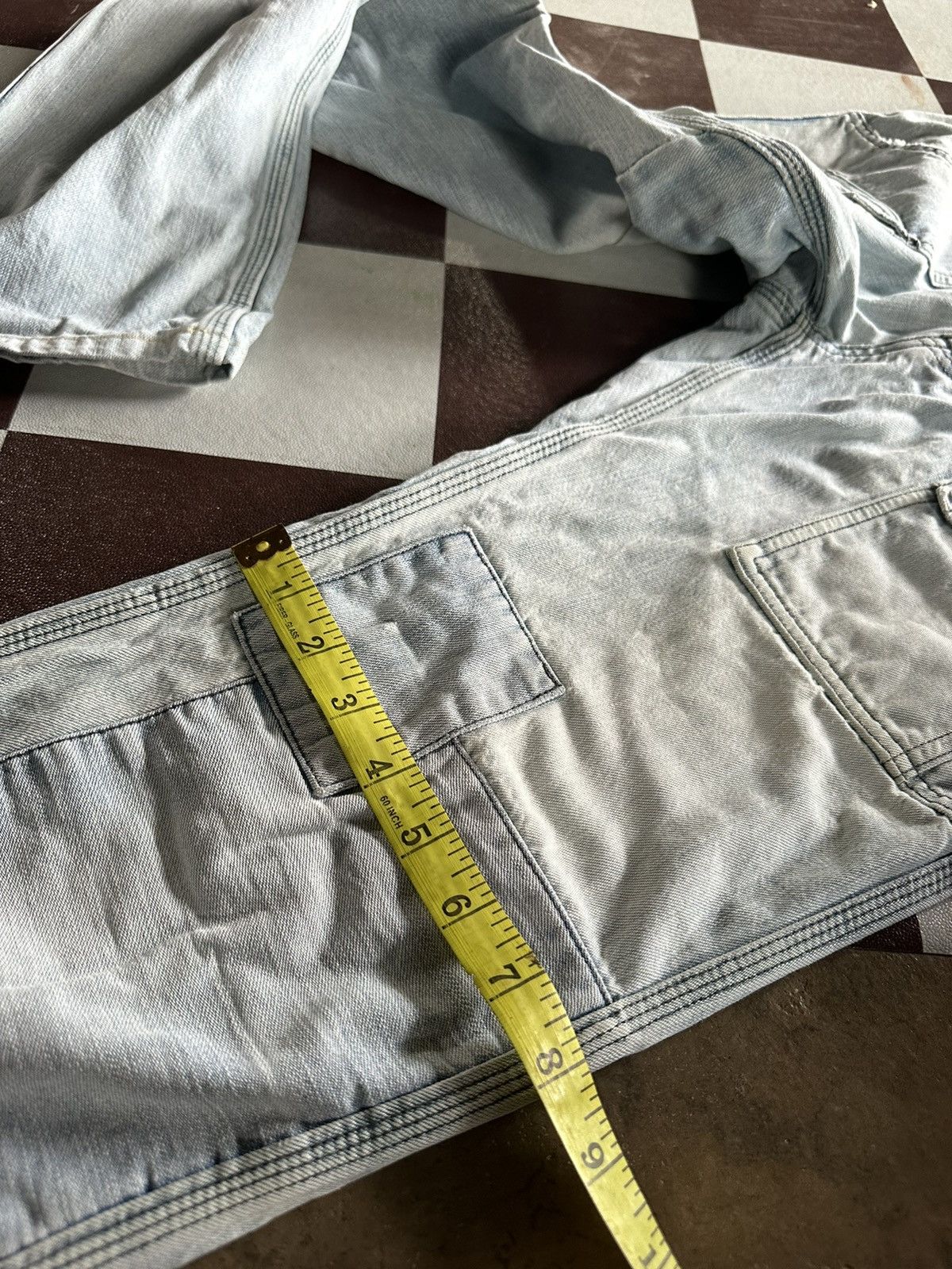 Japanese Brand Super nice design 🔥 Acoustic patchwork denim bushpants Size US 30 / EU 46 - 14 Thumbnail