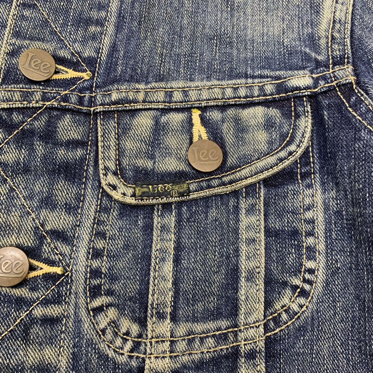 Lee Vintage Thrashed Y2K Lady Lee Riders Trucker Denim Jacket Size S / US 4 / IT 40 - 6 Thumbnail