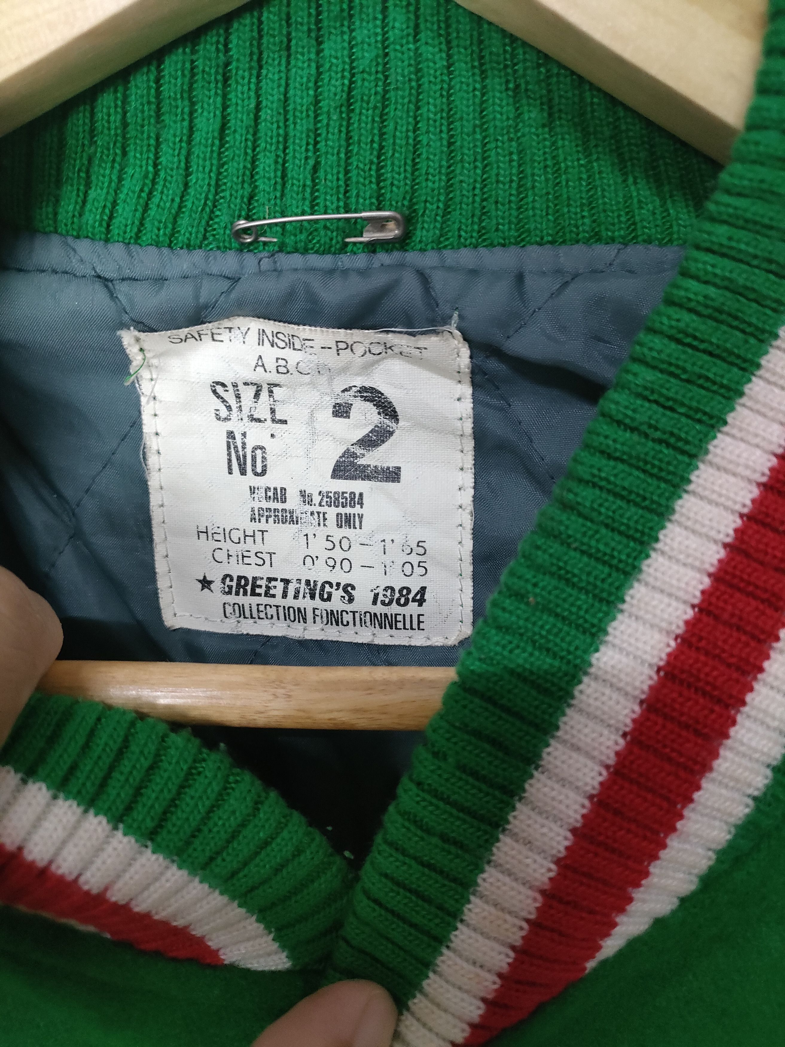 Vintage Vintage Watts Junior Olympics Wool Jacket Size US M / EU 48-50 / 2 - 9 Thumbnail