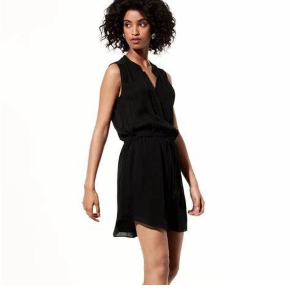 Aritzia Babaton 100% Silk Sleeveless Benedict Dress in Black Size X |  Grailed