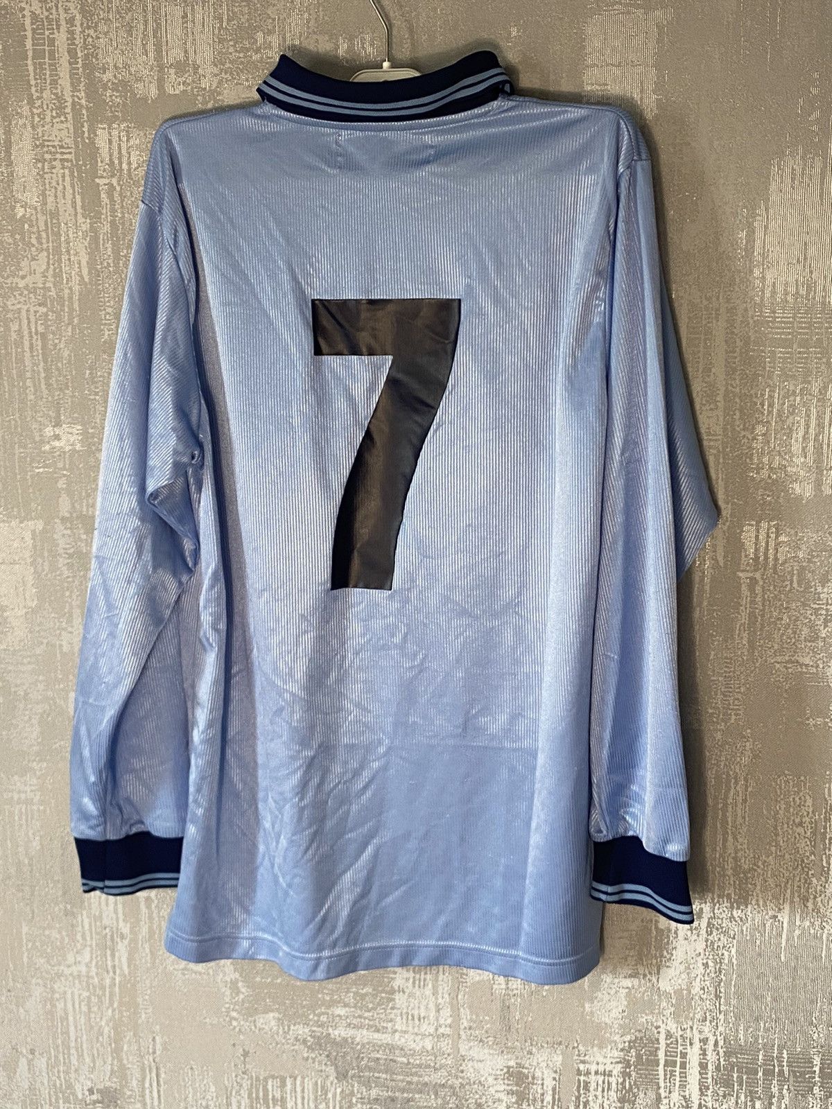 Vintage Vintage AlbinoLeffe Legea Soccer Lersey Long Sleeve Match Size US M / EU 48-50 / 2 - 2 Thumbnail