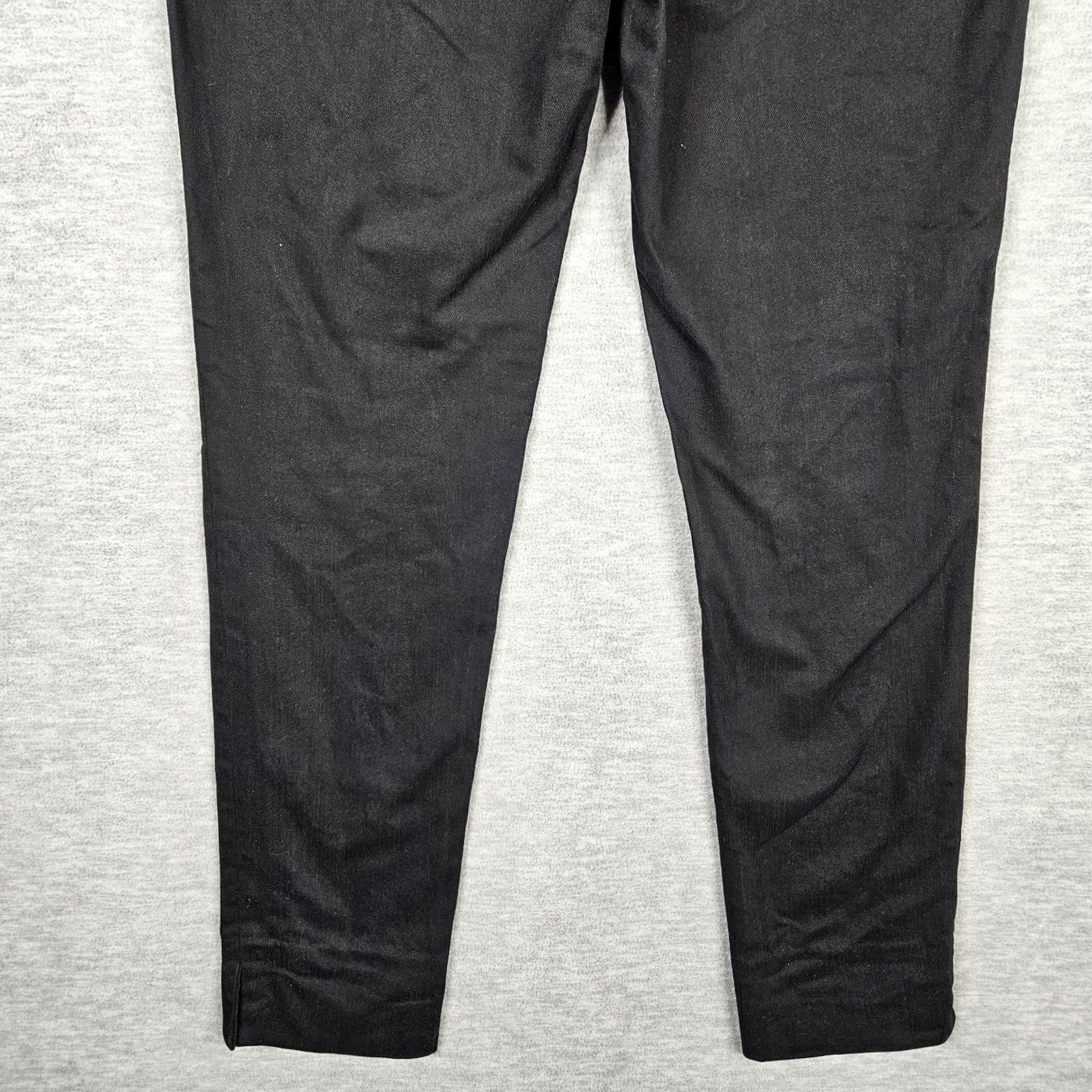 Apiece Apart APIECE APART Women’s Black Flat Front Casual Pant Size 2 Made in USA Size 26" / US 2 / IT 38 - 4 Thumbnail