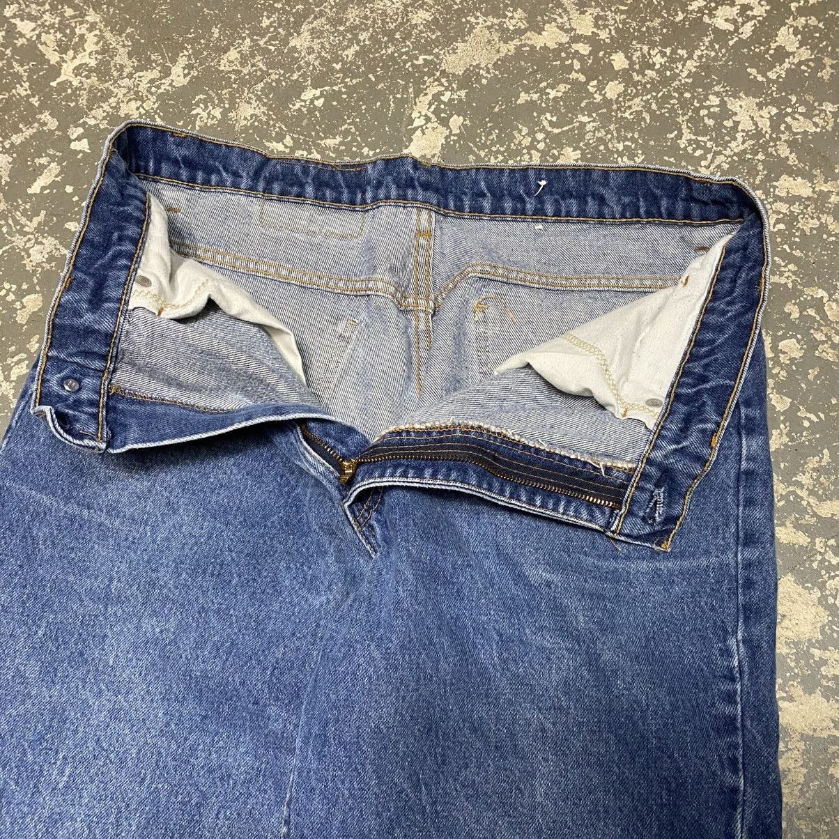 Levi's × Vintage Vintage Levi’s 517 Boot Cut Blue Denim Jeans USA 80s Size US 34 / EU 50 - 4 Thumbnail