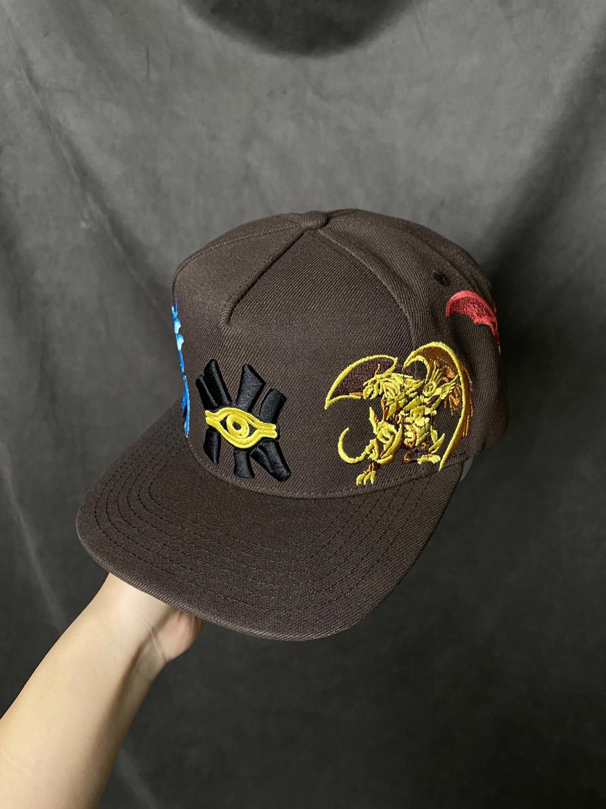 Japanese Brand Deadstock Void Reincarnation Yu-Gi-Oh Brown Snapback OS Size ONE SIZE - 2 Thumbnail