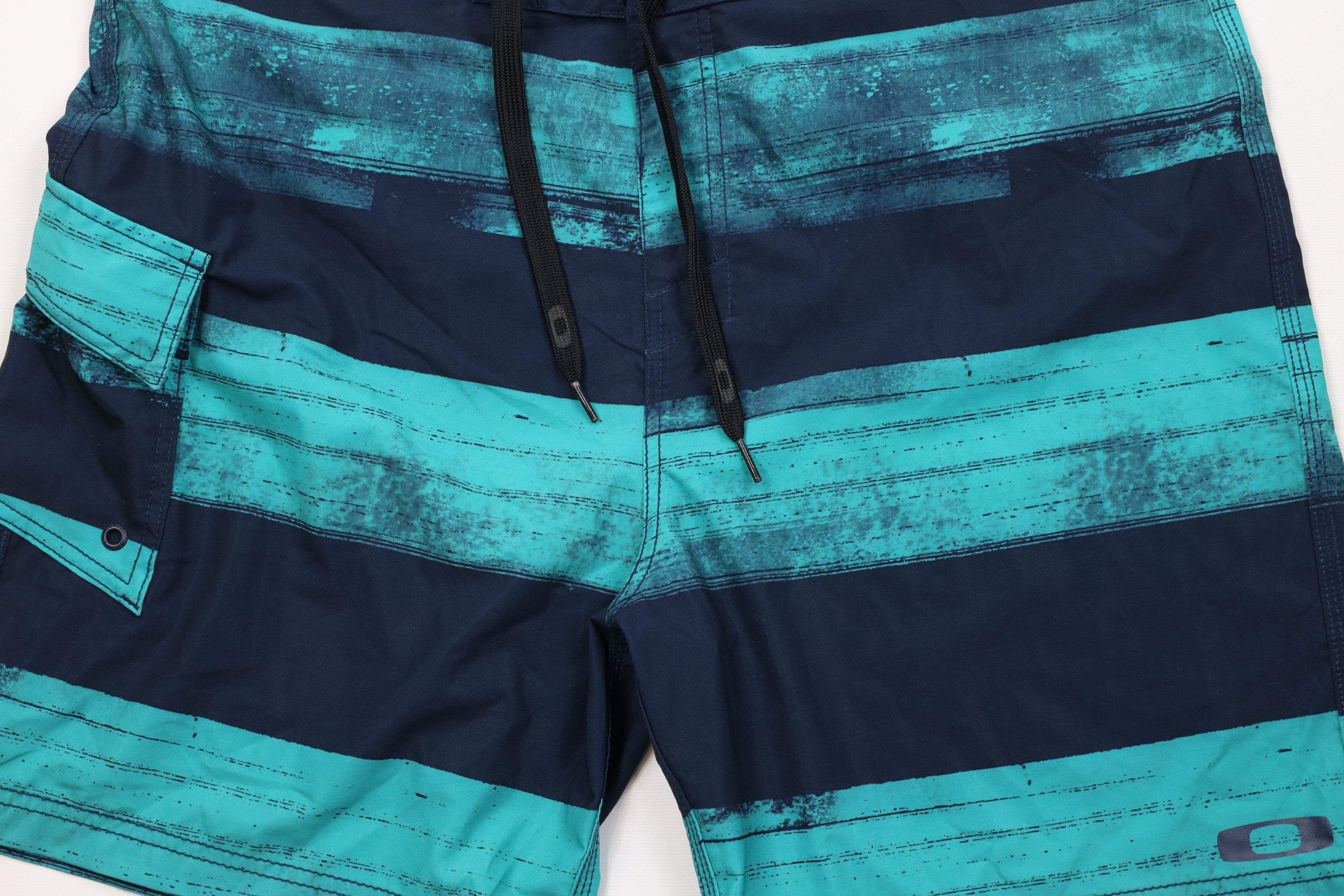 Oakley Oakley Striped Color Block Surf Board Shorts Swimming Trunks Size US 38 / EU 54 - 3 Thumbnail