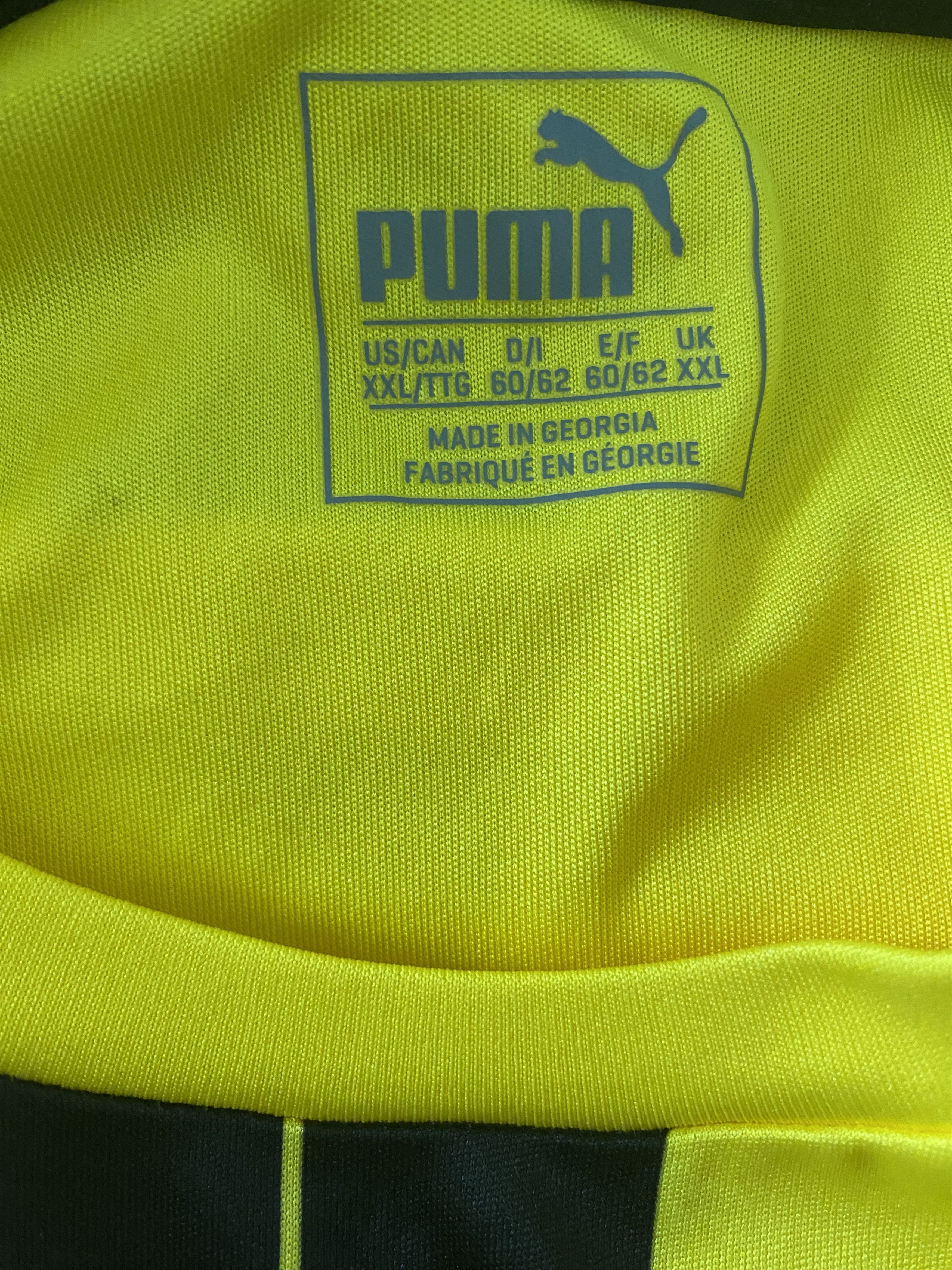 Puma Jersey BORUSSIA DORTMUND - 2016 - 2017 - Puma - XXL - UNIQUE Size US XXL / EU 58 / 5 - 8 Thumbnail