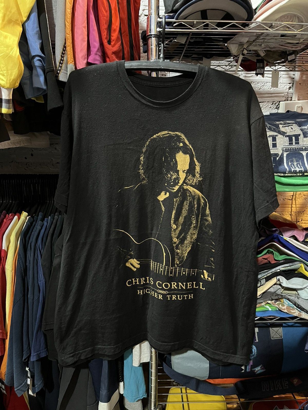 Band Tees × Vintage Chris Cornell Higher Truth Photo Tee 00s Size US XL / EU 56 / 4 - 1 Thumbnail