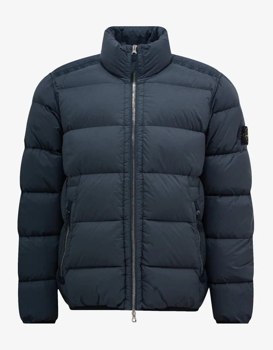 Stone Island Stone Island Grey Down Jacket Size US XL / EU 56 / 4 - 1 Thumbnail
