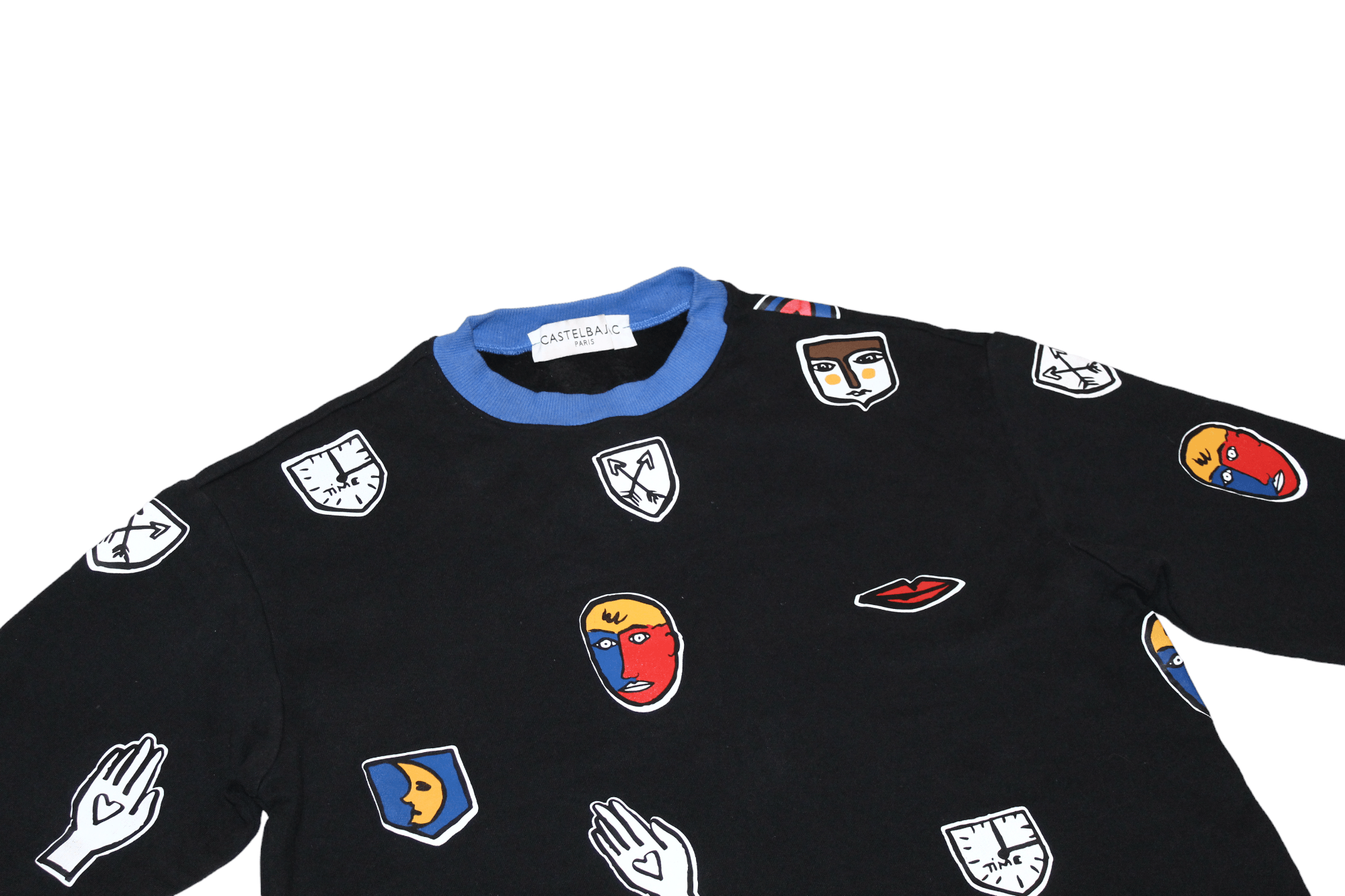 Jean Charles De Castelbajac Jean Charles Castelbajac Artwork All Over Print Sweatshirt Size US XL / EU 56 / 4 - 3 Thumbnail