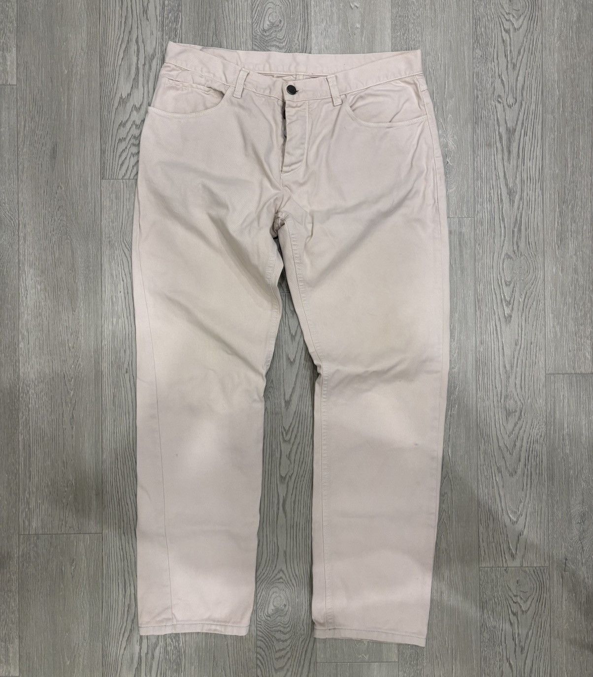 Jil Sander Vintage Jil Sander Denim Jeans White Size US 34 / EU 50 - 1 Thumbnail