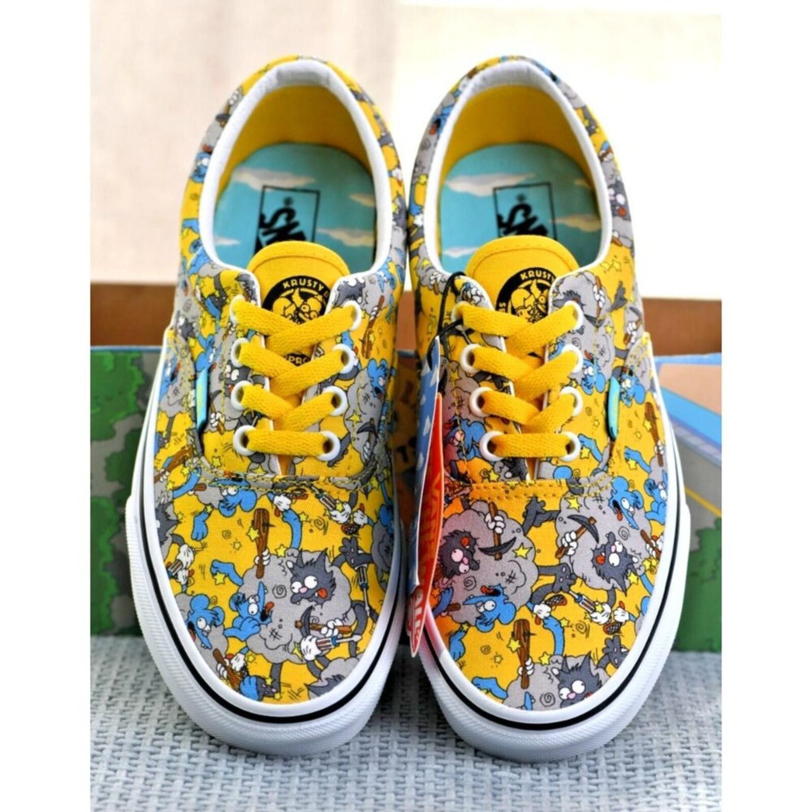 Vans Vans Era x The Simpsons Itchy & Scratchy Size US 5 / EU 37 - 10 Thumbnail