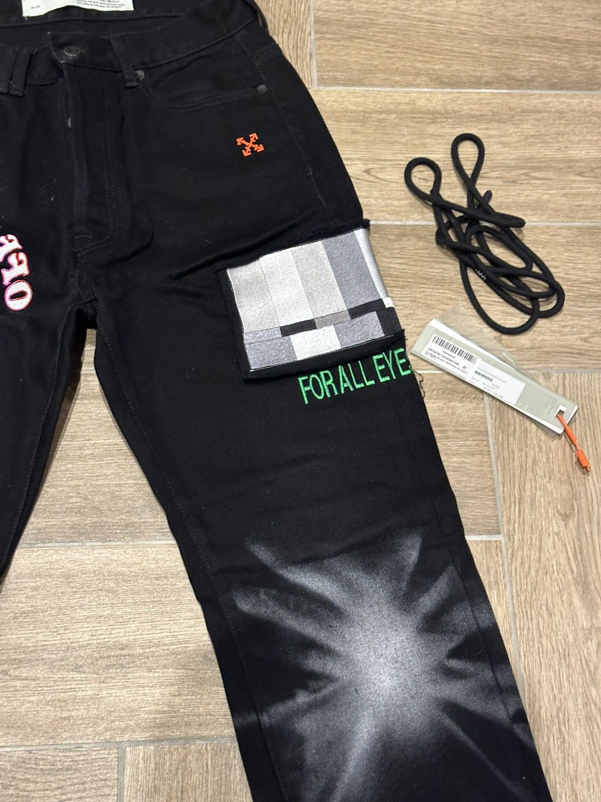 Ev Bravado Off-White x Ev Bravado jeans Size US 31 - 3 Thumbnail