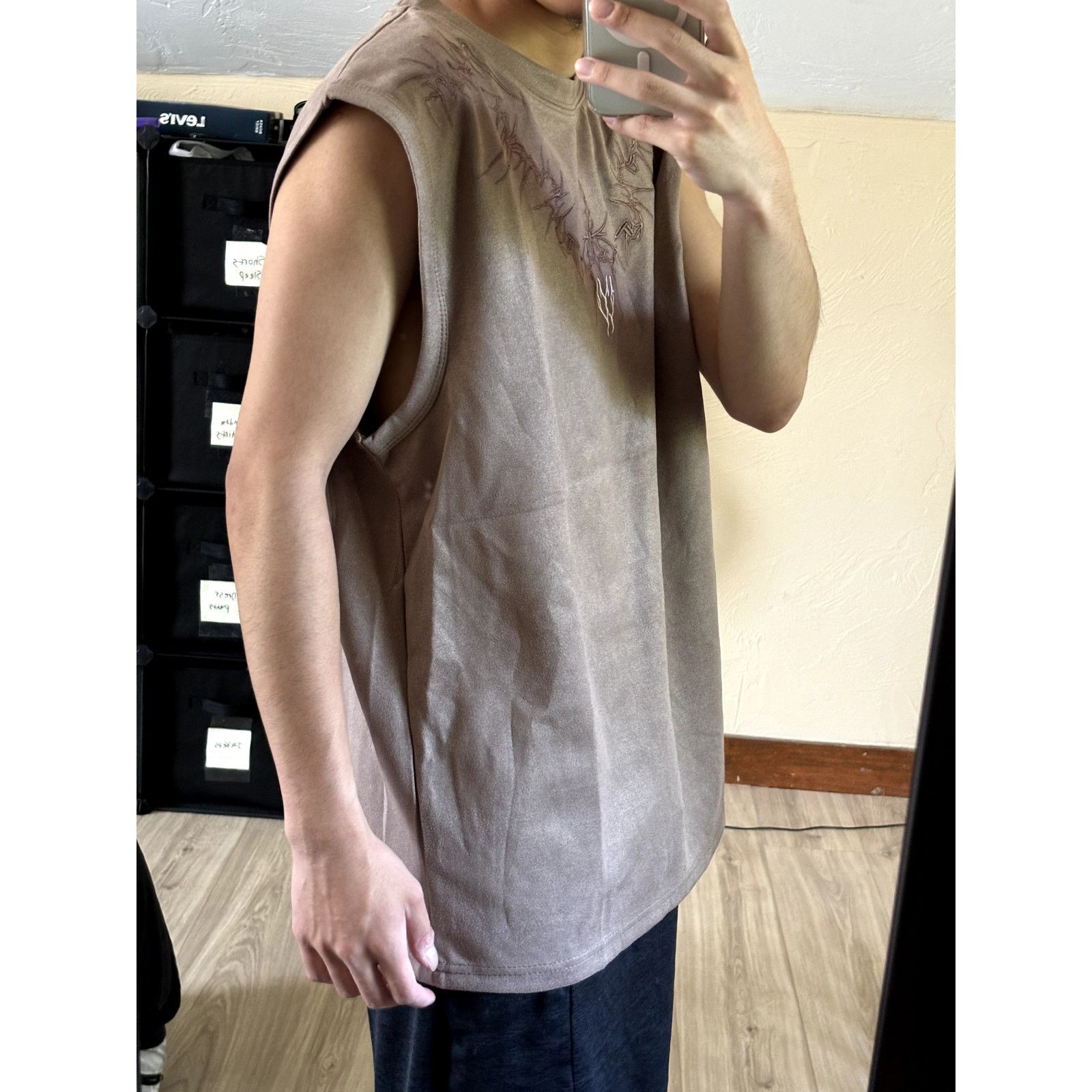 Japanese Brand × Vintage Embroidered Tank Top Size US M / EU 48-50 / 2 - 5 Thumbnail