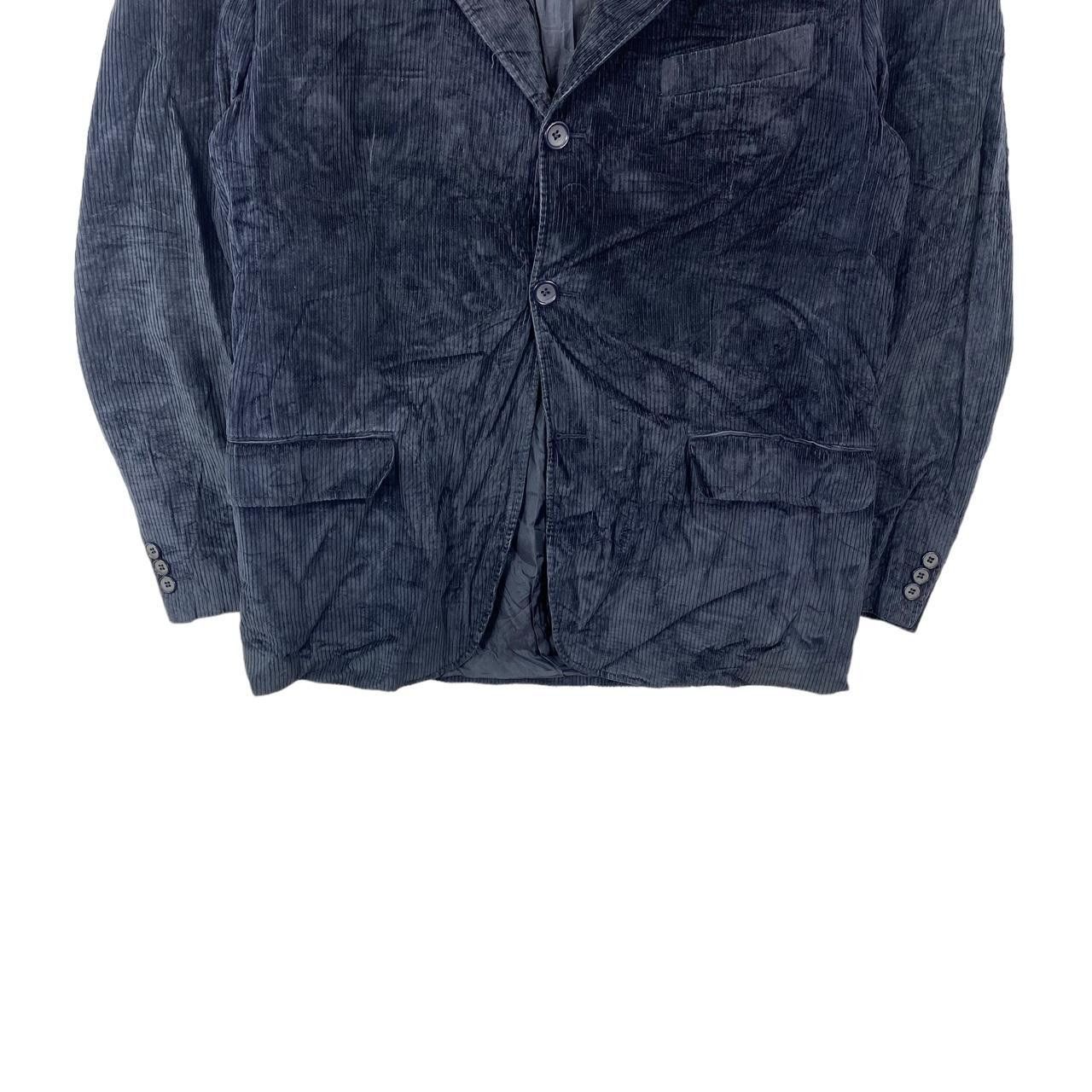 Goliath Vintage GOLIATH USUOMO VELLUTO Made In Italy Suede Blazer Size 42R - 4 Thumbnail