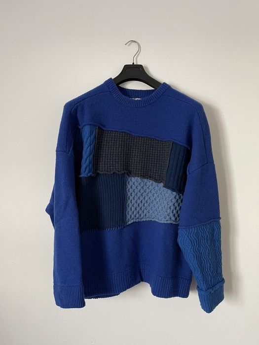 Zara Ader Error Zara Blue Sweater | Grailed