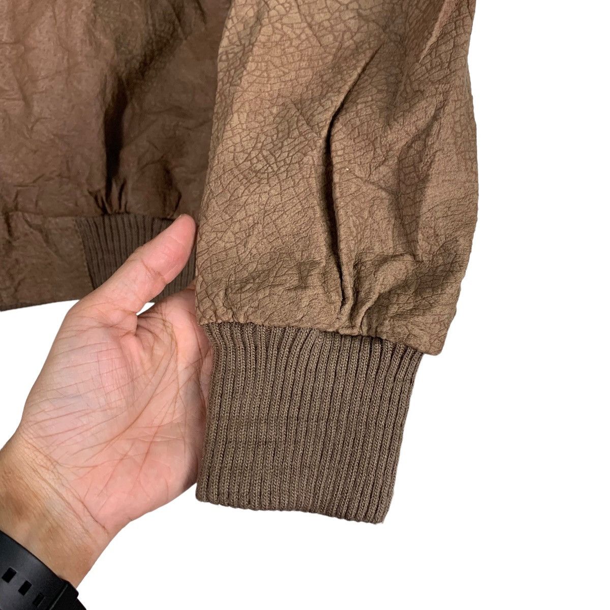 Japanese Brand Vintage MUSTANG Bomber Leather Jacket #0363-C17 Size US L / EU 52-54 / 3 - 13 Thumbnail