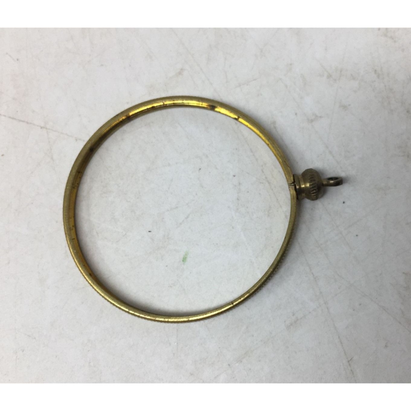 Other Two (2) Vintage Round Gold Tone Open Bezels/Pendants Size ONE SIZE - 5 Thumbnail