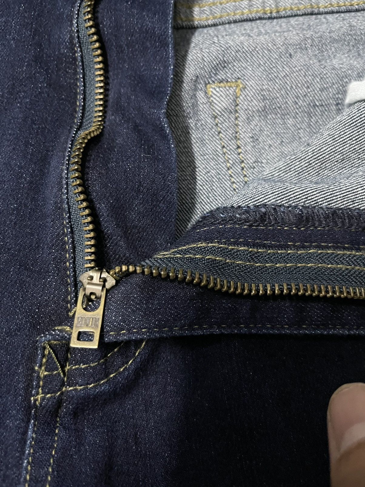 Edwin × Japanese Brand Edwin Denim Jeans Blue Size US 34 / EU 50 - 7 Thumbnail