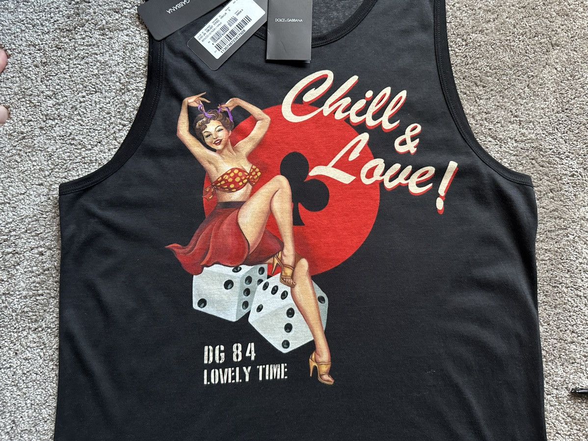 Dolce & Gabbana SS20 Dolce & Gabbana D&G tank top vest t shirt S Size US S / EU 44-46 / 1 - 18 Thumbnail