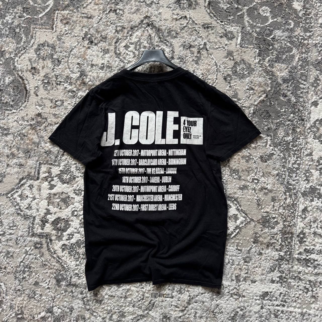 Band Tees J Cole 4 Your Eyez Only Tour T-shirt Size US S / EU 44-46 / 1 - 3 Thumbnail