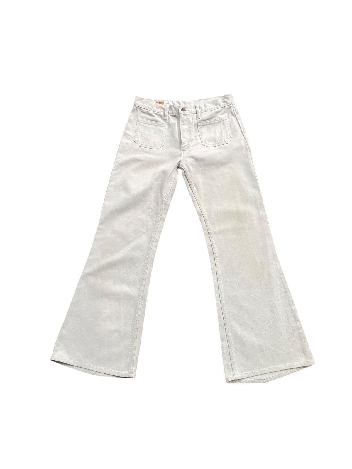 Big John × Vintage Vintage Flare Big John Sanforized Denim Size 30" / US 8 / IT 44 - 1 Thumbnail