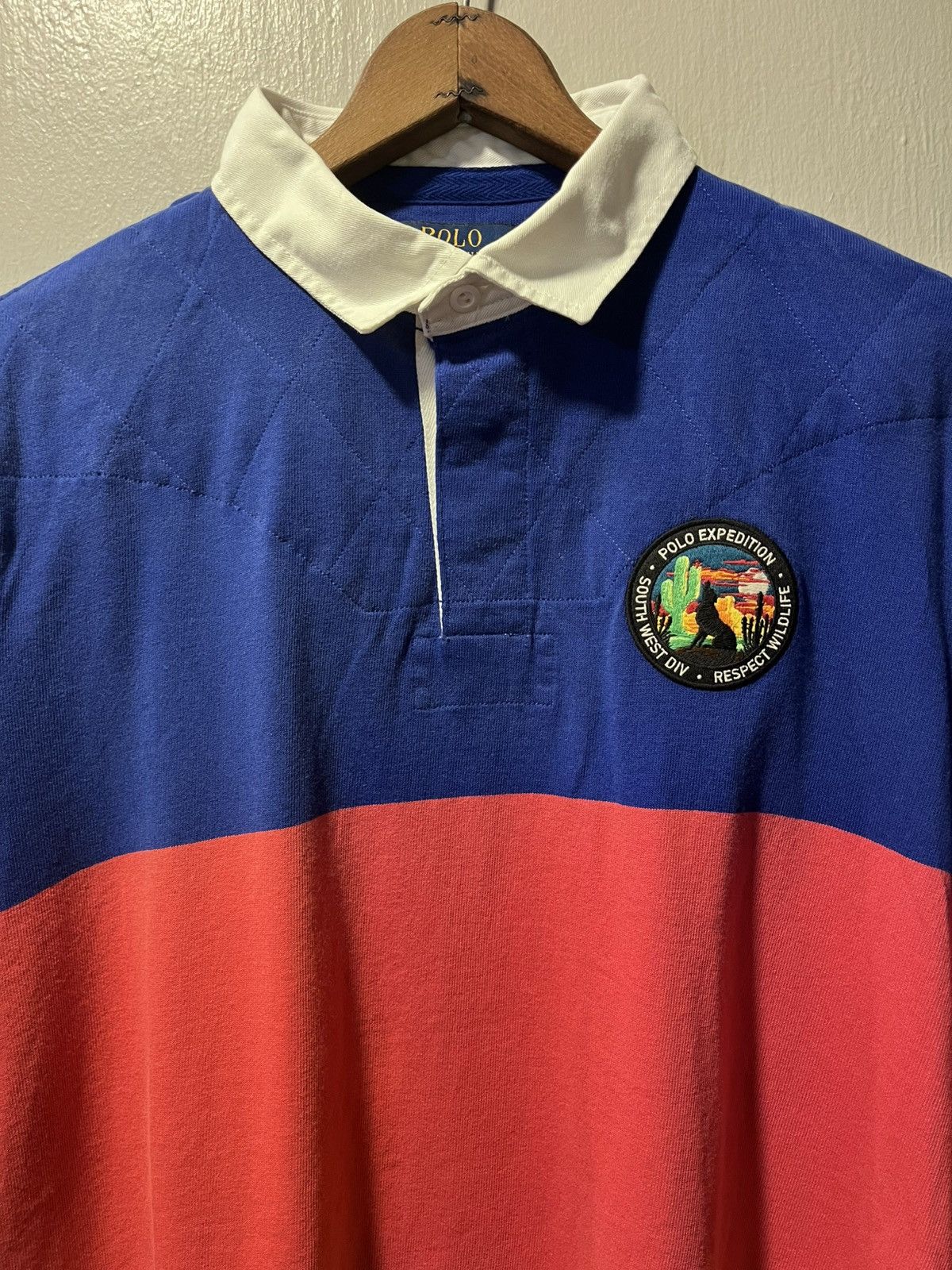 Polo Ralph Lauren Polo Ralph Lauren Expedition Rugby - Respect Wildlife patch Size US M / EU 48-50 / 2 - 2 Thumbnail