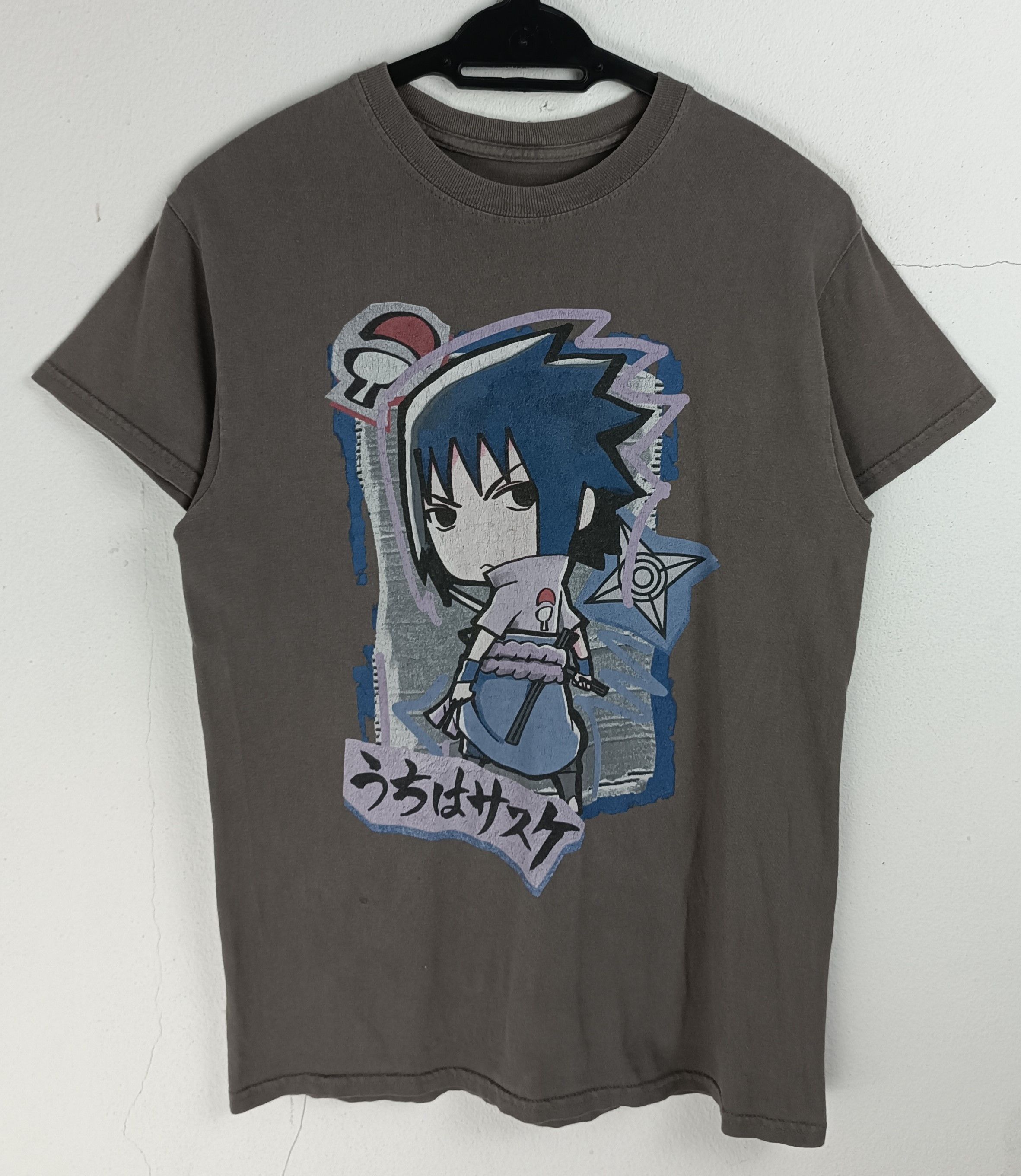 Anime VINTAGE UCHIHA SASUKE CHIBI CUTE DESIGN TEE naruto bleach Size US S / EU 44-46 / 1 - 3 Thumbnail