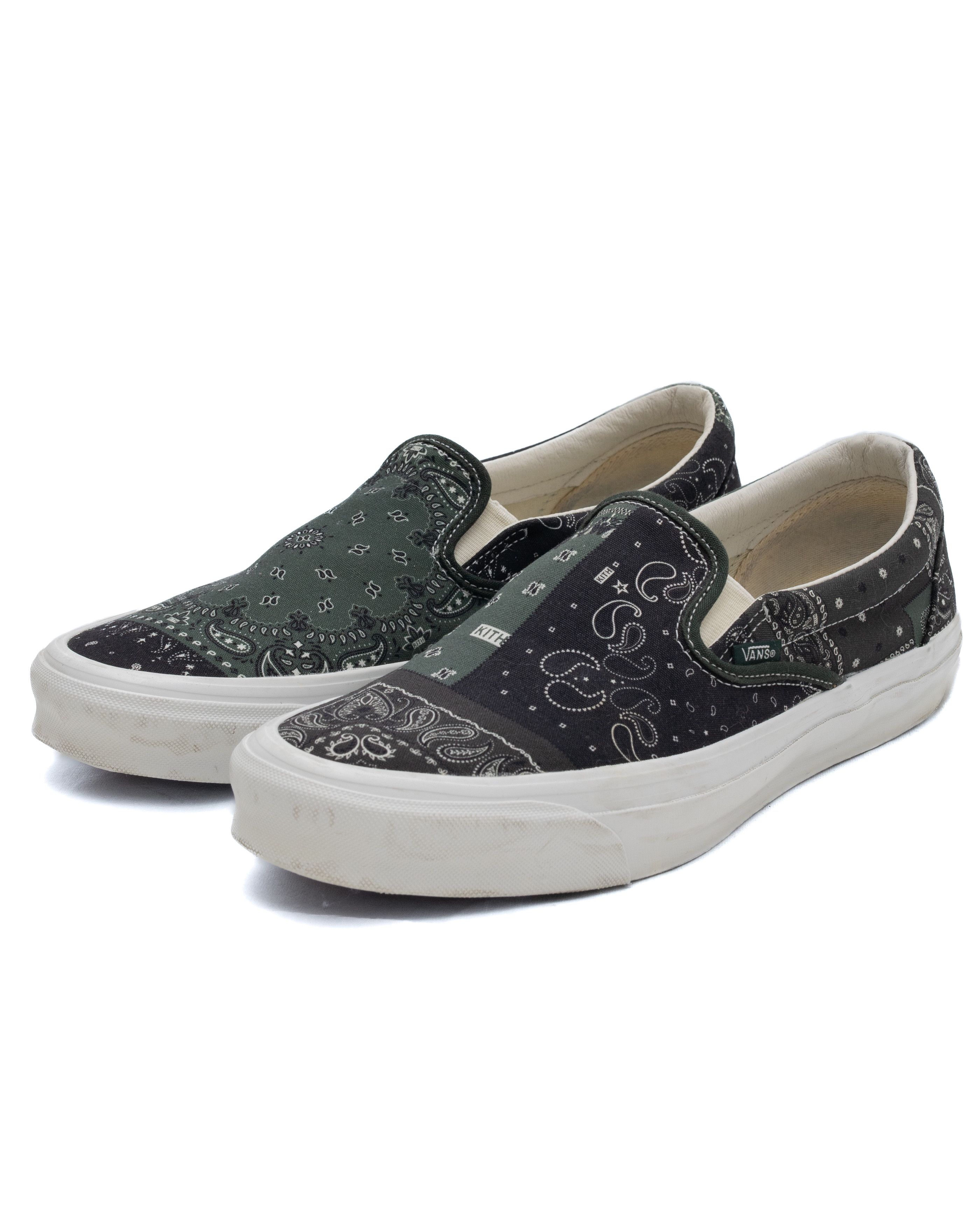 Kith × Vans VANS VAULT X KITH OG Slip-On Bandana Size US 12 / EU 45 - 1 Thumbnail