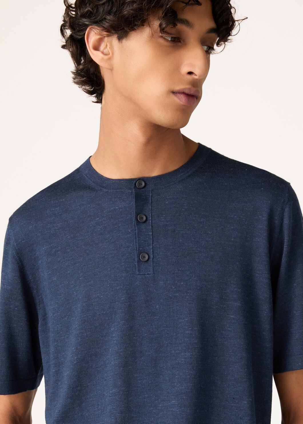 Loro Piana o1w1db10725 FAO4493 Polo Shirt in Blue Size US M / EU 48-50 / 2 - 4 Thumbnail