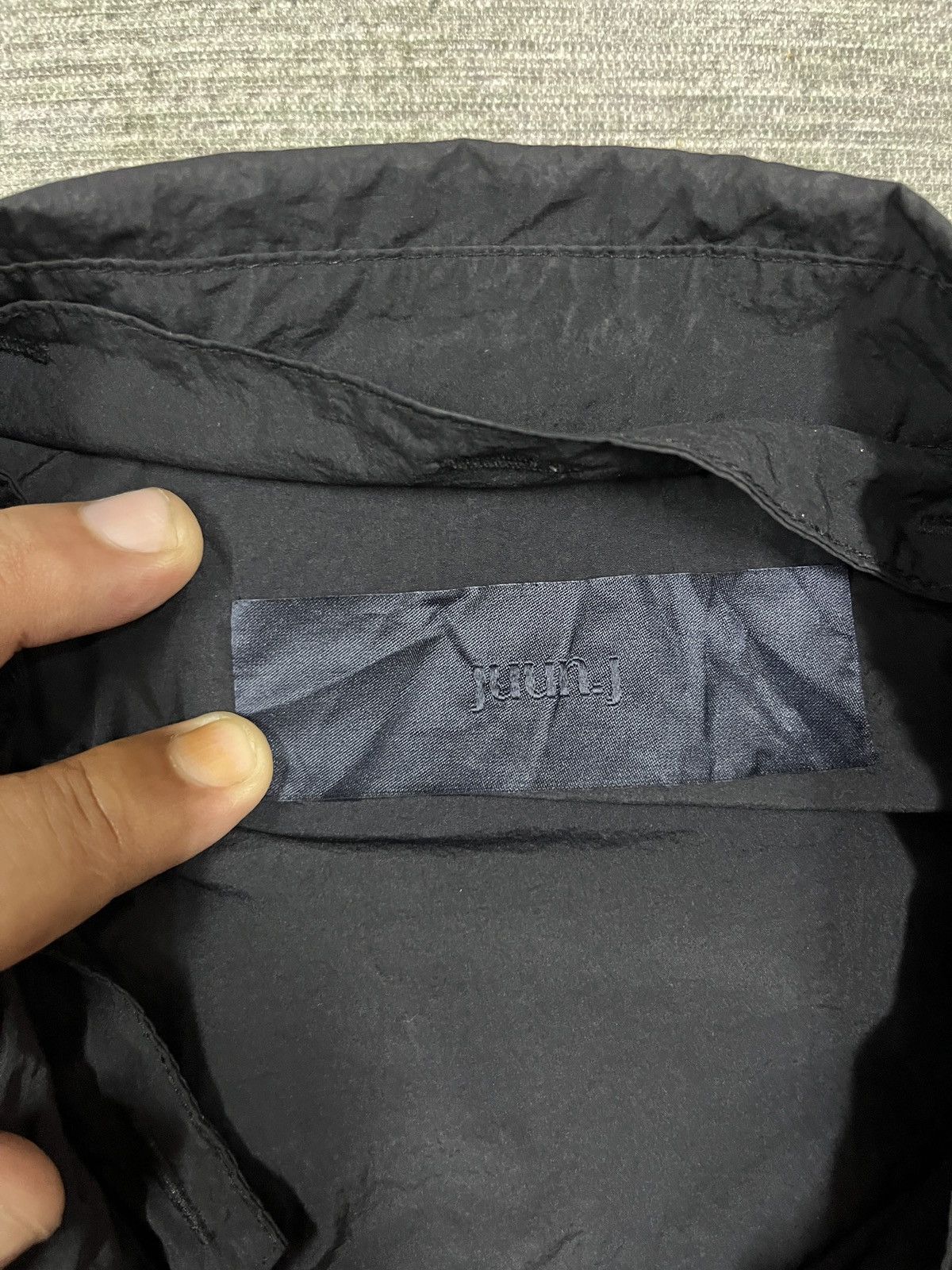 Juun.J Juun.j shirt jacket nylon Size US XXL / EU 58 / 5 - 7 Thumbnail