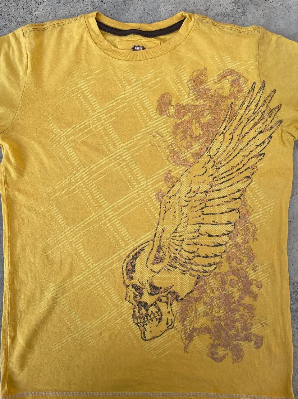 Affliction 2000s Double Layer Affliction Styled Skull Punk Tees Size US M / EU 48-50 / 2 - 2 Thumbnail