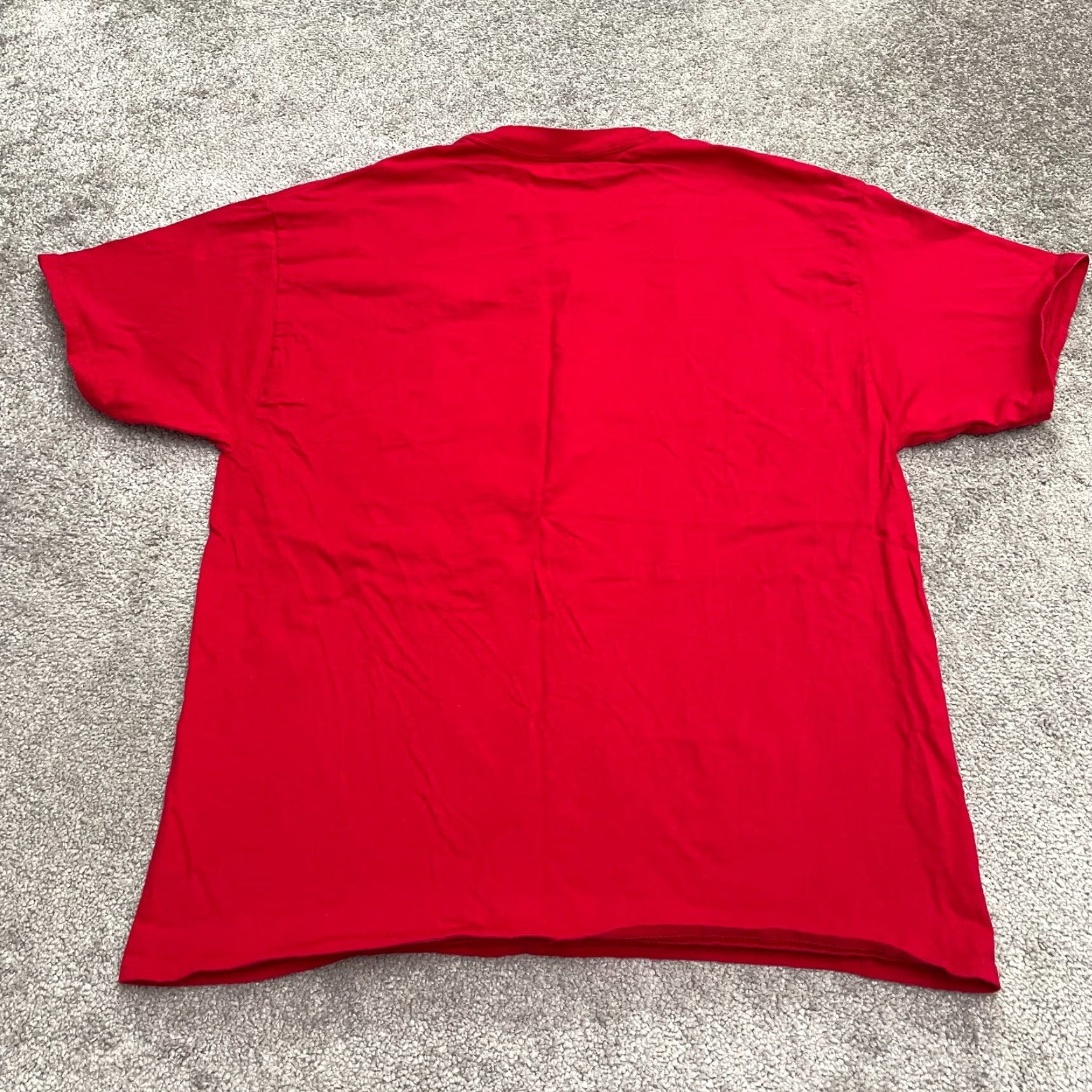Disney Disney Gaston T-Shirt Mens XL Red Cotton Graphic Crew Tee Size US XL / EU 56 / 4 - 2 Thumbnail