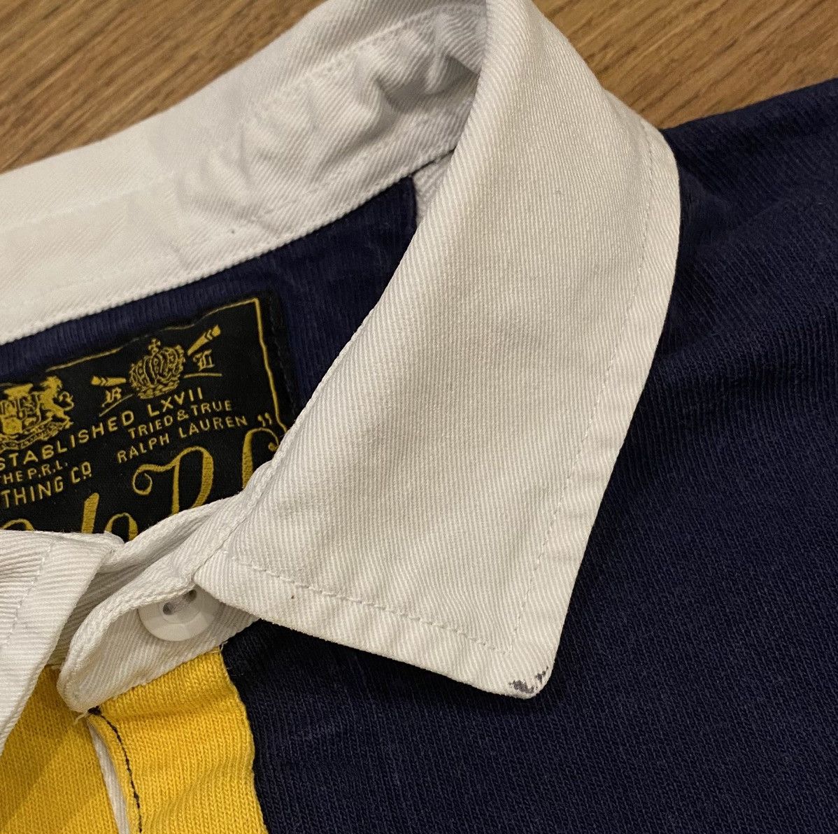 Polo Ralph Lauren Polo Ralph Lauren Polo Bear Rugby L/S x Vintage x Streetwear Size US XL / EU 56 / 4 - 9 Thumbnail
