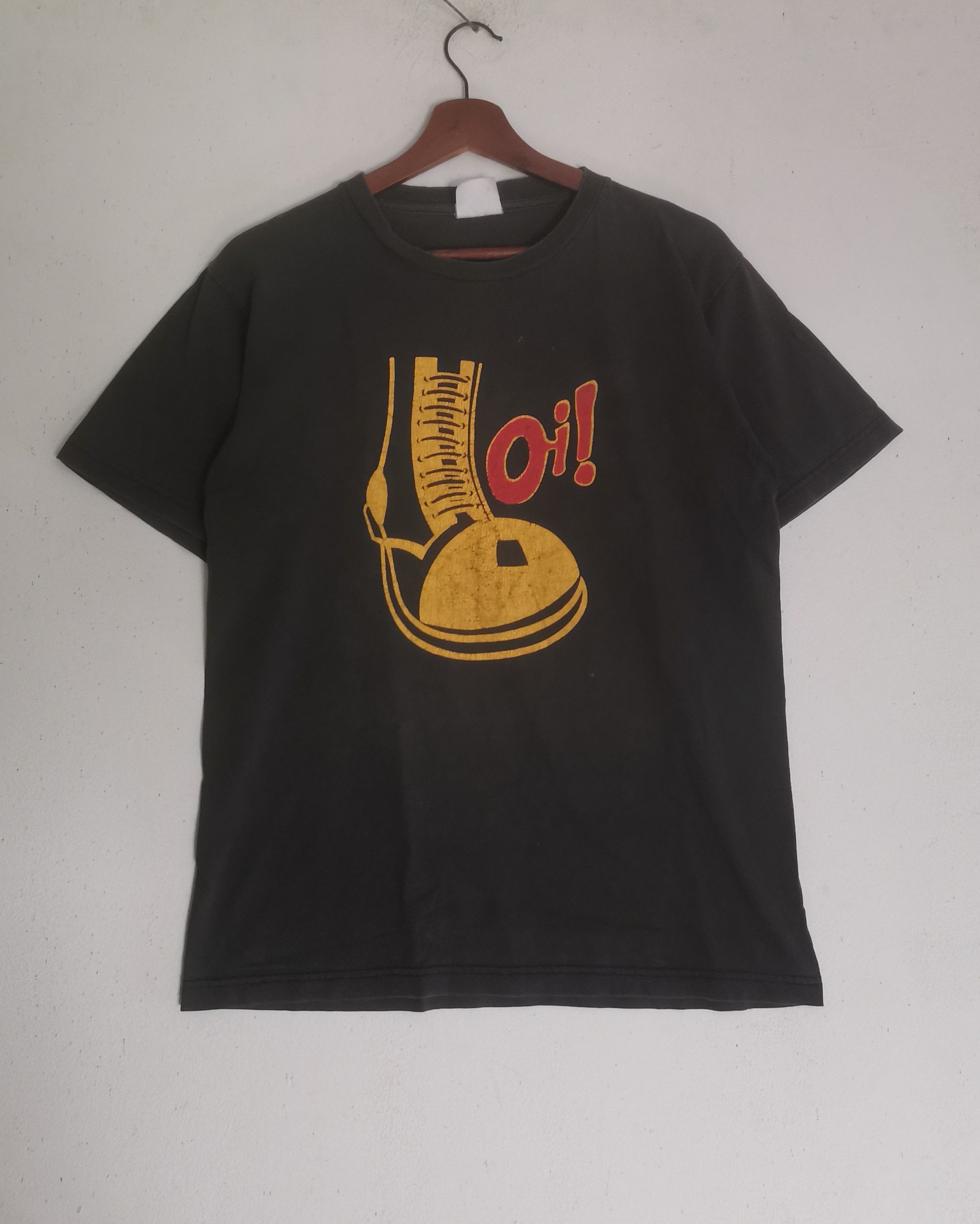 Band Tees × Vintage Rare vintage Oi skinhead t-shirt Dr Martin shoes Size US M / EU 48-50 / 2 - 1 Thumbnail
