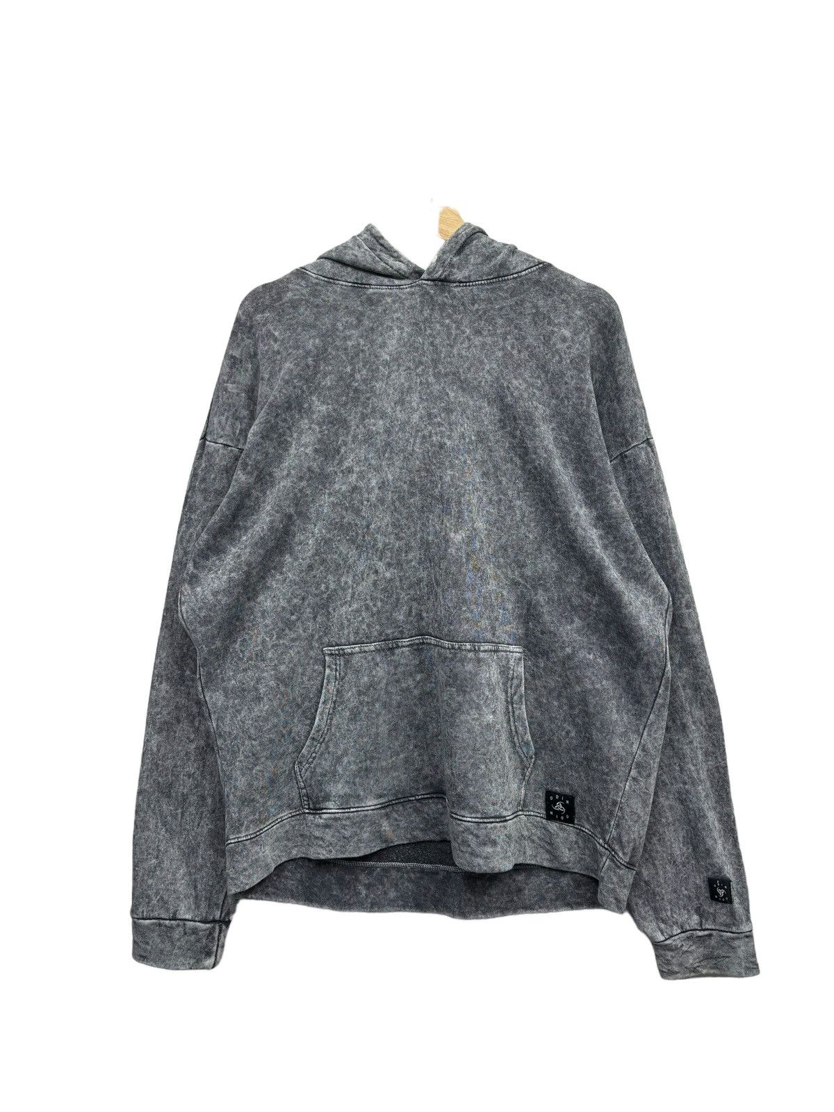 Odin × Vintage 🔥ODIN SMOKE GREY WASH SWEATER HOODIES Size US XL / EU 56 / 4 - 4 Thumbnail