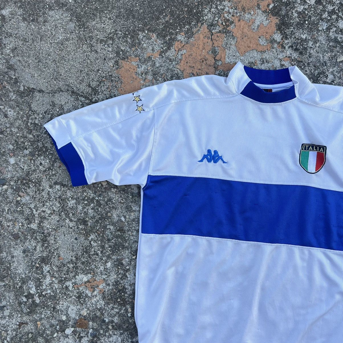 Kappa × Vintage 🔷Vintage Kappa Italy Soccer jersey🔷 Size US S / EU 44-46 / 1 - 3 Thumbnail