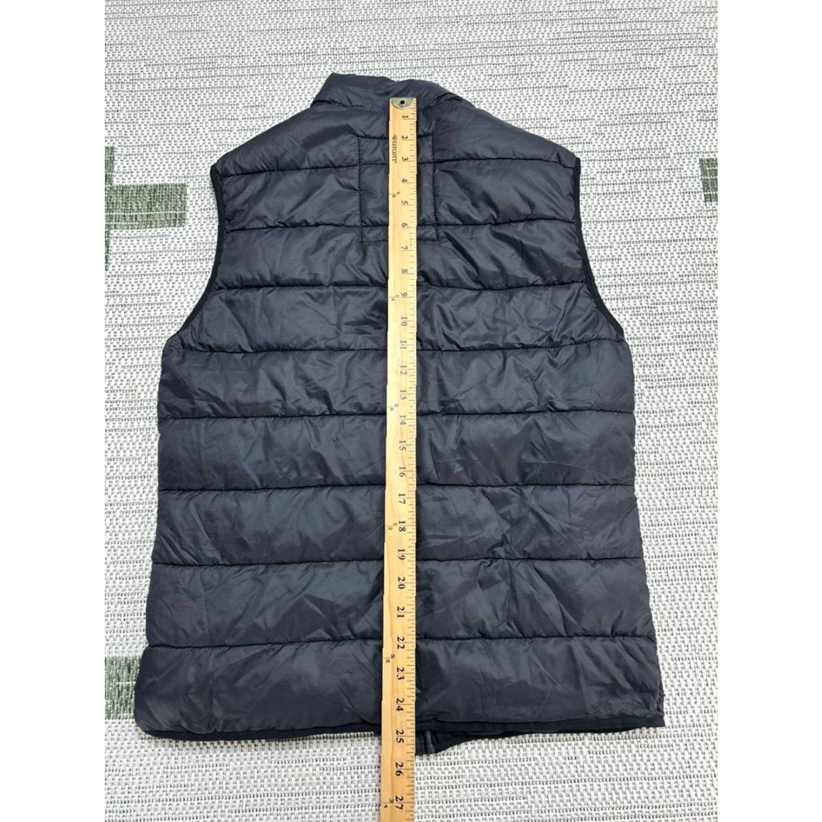 Abercrombie & Fitch Abercrombie And Fitch Puffer Vest Men XS Black Nylon Lightweight Water Resistant Vest Size US XS / EU 42 / 0 - 4 Thumbnail
