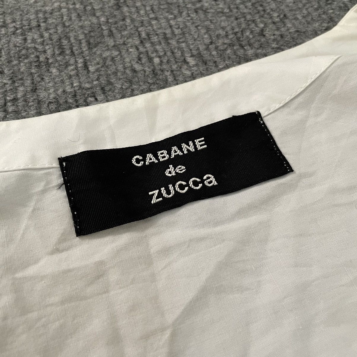 CABANE de ZUCCa Cabane de Zucca Embroidered Lace Hem Oversized Blouse Size XXL / US 16-18 / IT 52-54 - 3 Thumbnail