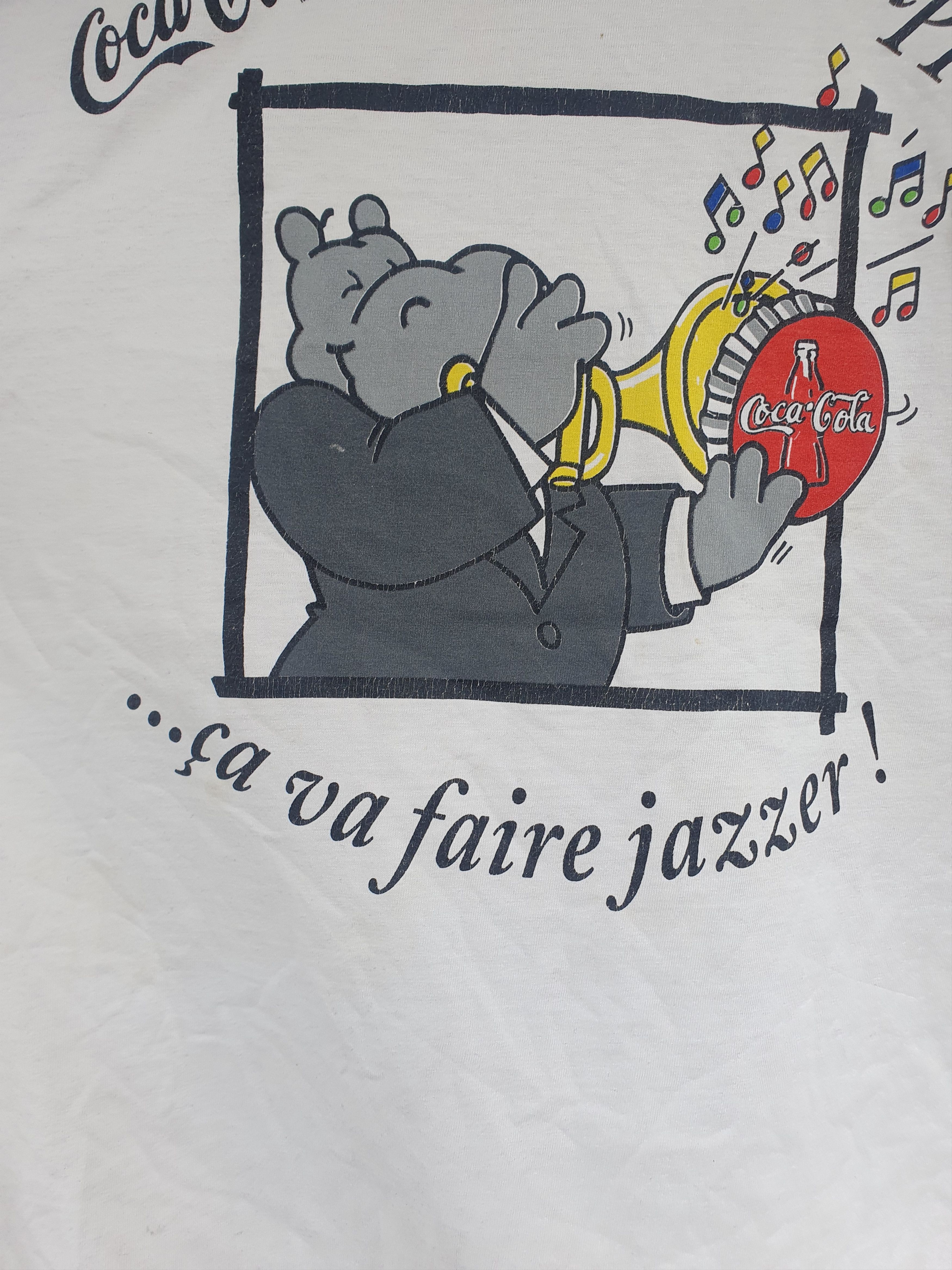 Coca Cola × Vintage Coca Cola A Gogo Chez Hippo Vintage T-shirt sz L? Size US L / EU 52-54 / 3 - 9 Thumbnail